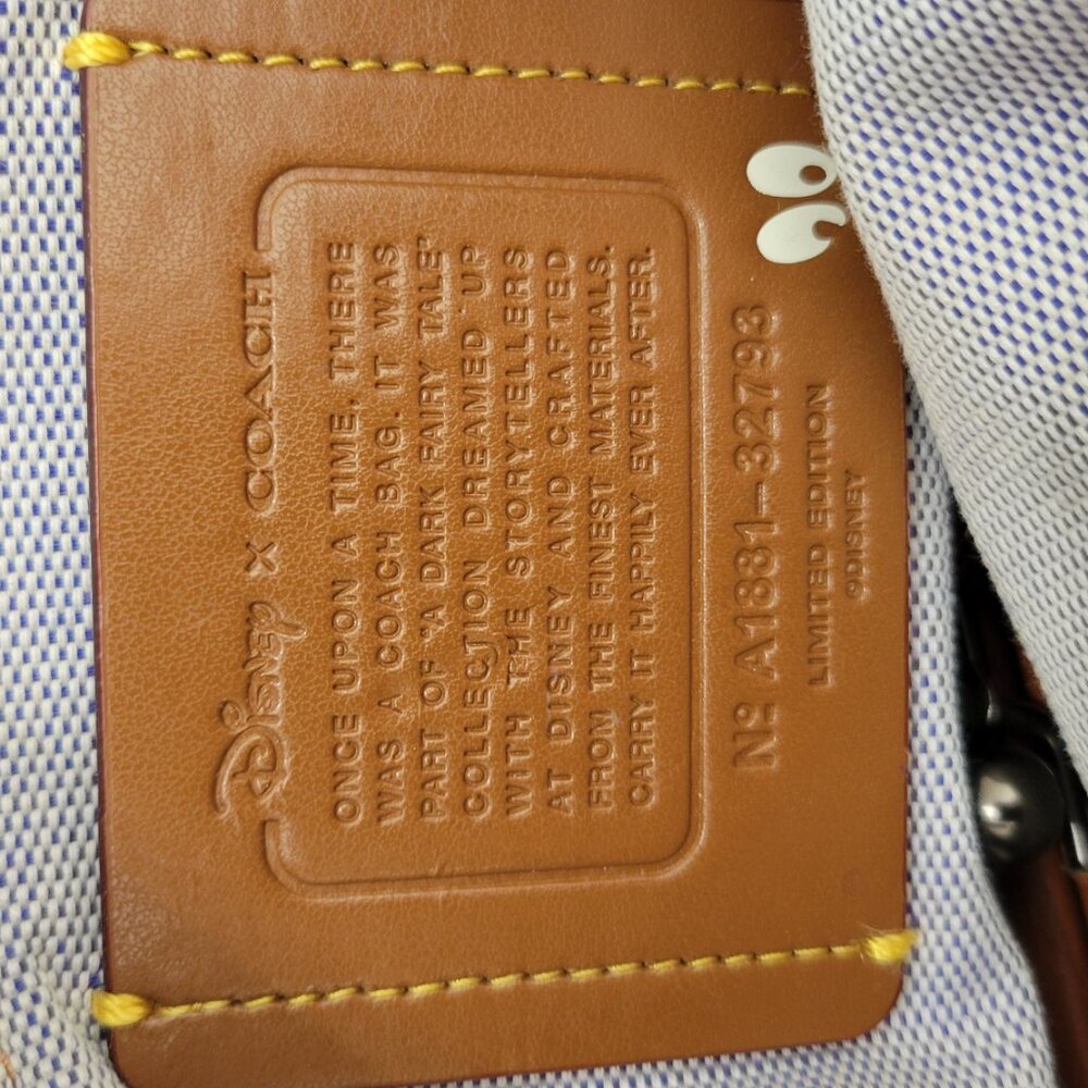 Limited edition Disney x Coach Dark Fairytale Rogue Snow White - Picture 3 of 11